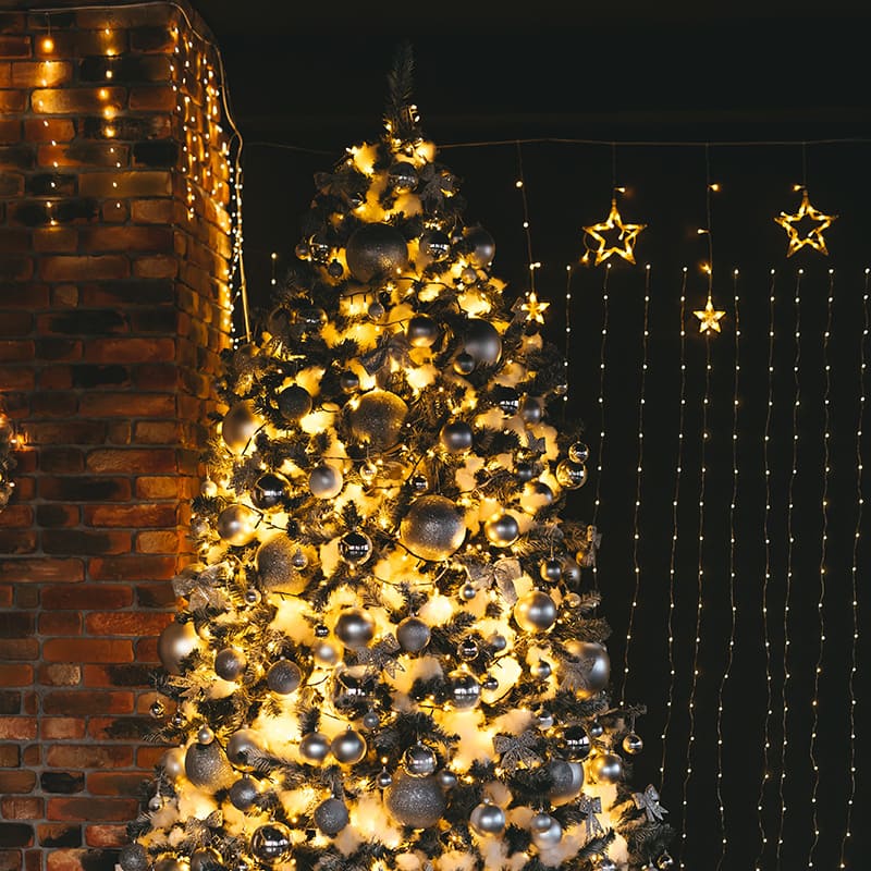 decorazioni natale balcone