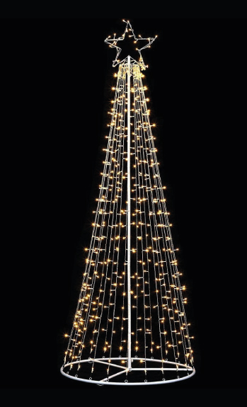 albero luminoso led esterni interni